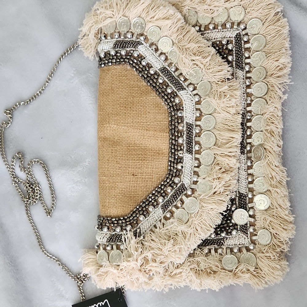LULU'S Bohemian Fringe Crossbody Bag
